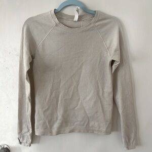 Athleta long sleeve while top